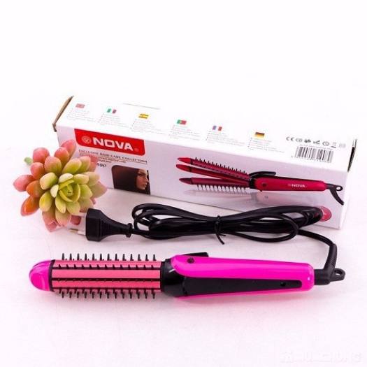 Máy uốn duỗi bấm mini tóc 3 trong 1