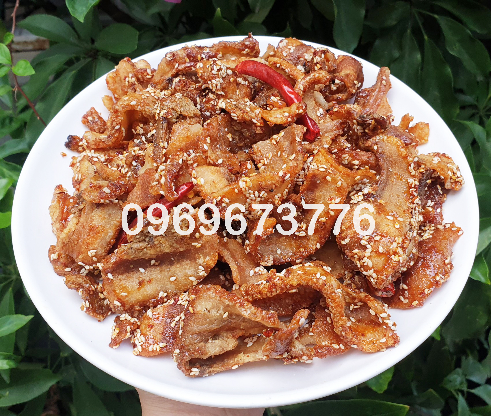 Ba rọi sấy giòn tẩm vị tứ xuyên 1kg/ 500g/ 250g - đồ ăn vặt