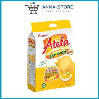 Bánh Atela cracker bắp giòn Libra 228g