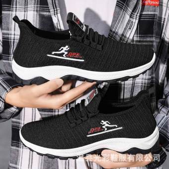 Giày nữ buộc dây thoáng khí hình người OPXX vải lưới bền đẹp