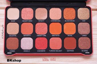 Bảng Phấn Mắt Odbo Dreaming OD224 Gồm 18 Ô Màu Lì Và Ánh Nhũ