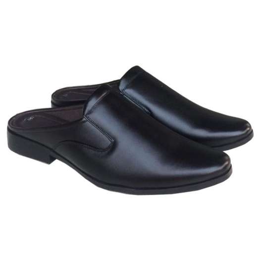 Dép bít mũi nam da bò cao cấp THBM266