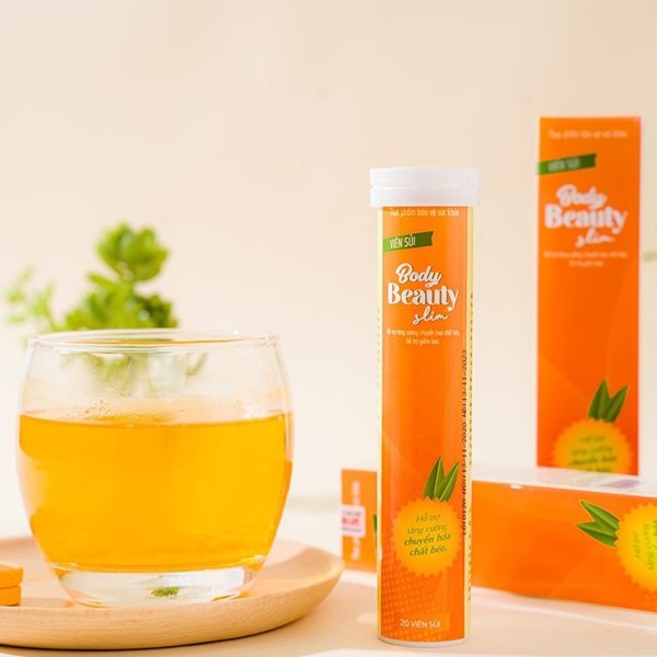 Viên sủi giảm cân body slim beauty chính hãng