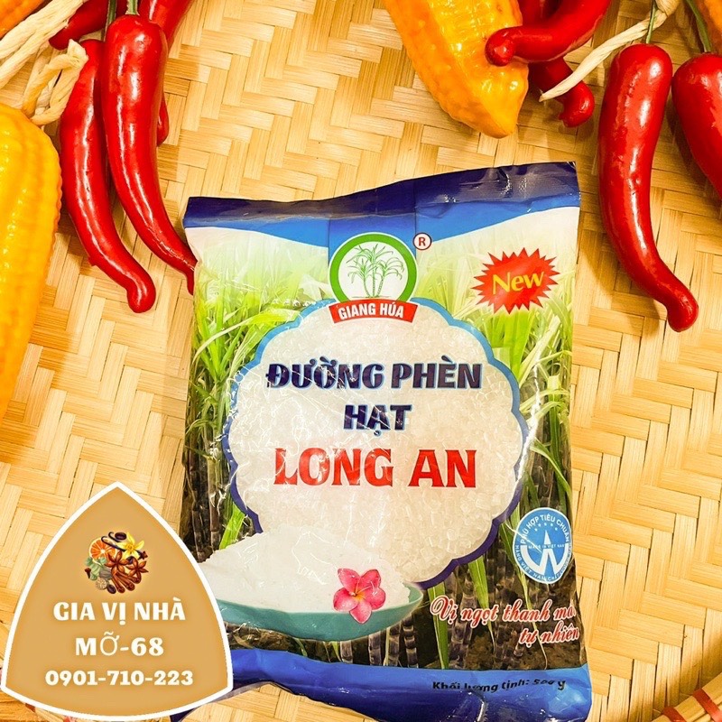 Đường phèn hạt long an 500gr