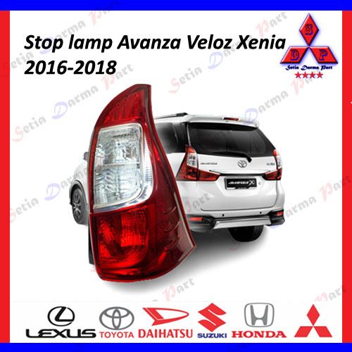 Stop Lamp Lampu Stoplamp belakang Avanza Veloz Xenia Original 2016 2017 2018 original Kanan Atau Kiri Bisa COD Harga 285,900 rupiah*Gratis Ongkir
