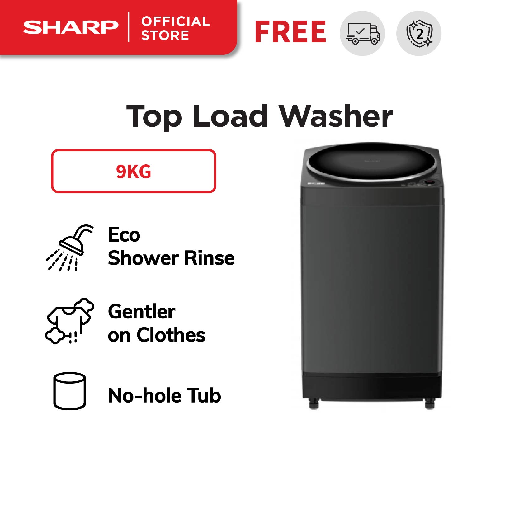 sharp giga wash jr price