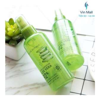 Bộ 2 Chai Xịt Khoáng Nha Đam Aloe Vera (Mẫu mới)