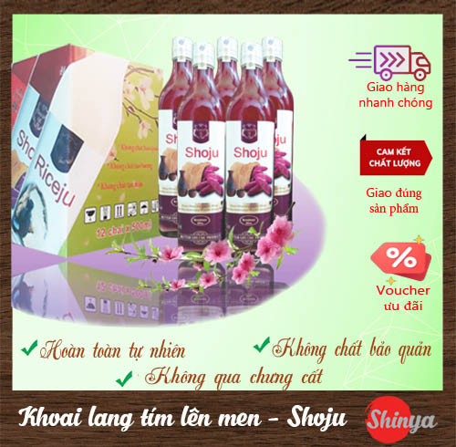 Shoju - khoai lang lên men 22.5% - 500ml