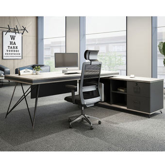 bàn làm việc , bàn gỗ , bàn giám đốc thiết kế hiện đại cao cấp 1m6 và 1m8 kèm tủ đa năng tiện ích INTERNO