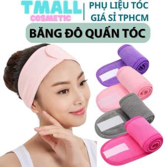BĂNG ĐÔ QUẤN TÓC CHO SPA - BĂNG ĐÔ NỬA ĐẦU RỬA MẶT CHO SPA SALON