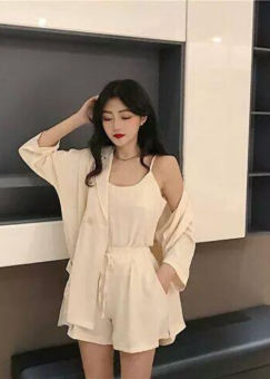 SET BỘ VEST 3 MÓN NỮ (QUẦN ĐÙI+ÁO NỮ+ÁO KHOÁC VEST)