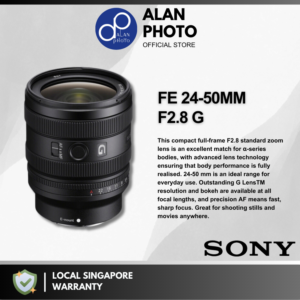 SONY ソニー　FE 16mm F1.8 G SEL16F18G Sony FE 16mm F1.8 G Lens [Sony E] [SEL16F18G] | Sony Singapore