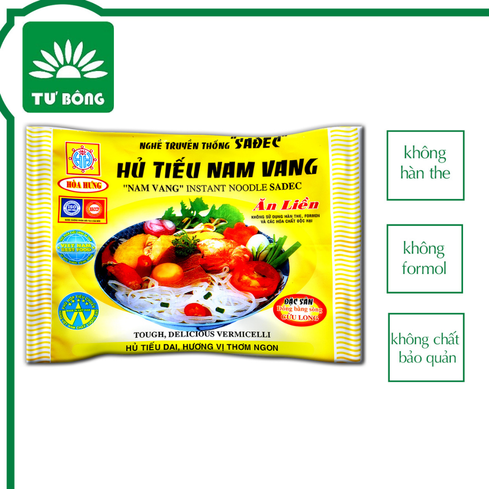 Combo 5 gói Hủ tiếu Nam Vang ăn liền - sản phẩm truyền thống Sa Đéc