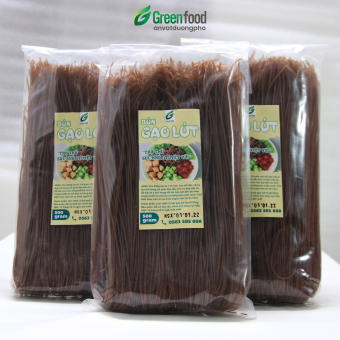 Bún Gạo Lứt hương vị Việt truyền thống - Bún ăn kiêng - Giảm cân - Dành cho người Tiểu Đường.