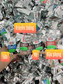 1 túi 500gr lương khô mini vị ngọt (30-33 cái)