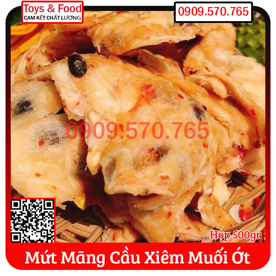 Mứt mãng cầu xiêm muối ớt - hộp 500gr