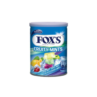 Kẹo Trái Cây Bạc Hà (Xanh) Fox's Fuit Mints (Lon 180g)