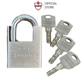 Ổ khóa ZORO 5 phân chìa muỗng ,càng chống cắt, khóa bấm không dùng chìa công nghệ mỹ