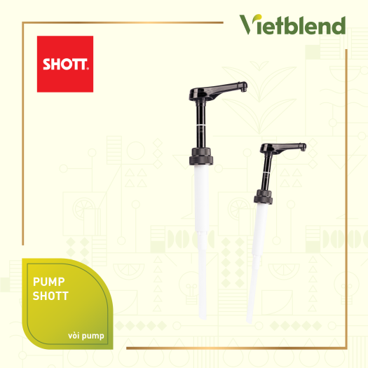 Dụng cụ pha chế Pump Shott (vòi 10ml chai 1000ml)