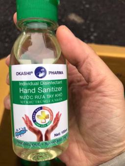 Nước Rửa Tay Khô Thảo Dược Tinh Dầu Quế & Nano Bạc Pharma Loại 100ml Diệt Sạch Vi Khuẩn