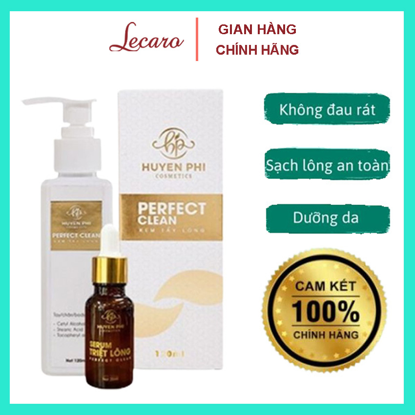 TẶNG SERUM Triệt Lông] Kem Tẩy Lông Huyền Phi 120ml,Triệt Lông Nách, Triêt Lông Vùng Kín, Triệt Lông Bikini, Triệt Lông Tay Chân Cơ thể An Toàn Tại Nhà - TẶNG Serum Mỡ Trăn Huyền Phi, Mỹ Phẩm Huyền Phi LECARO