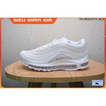 Giày Thể Thao Sneaker Air Max 97 Full Trắng Siêu Đẹp Cho Cả Nam Và Nữ Siêu Đẹp