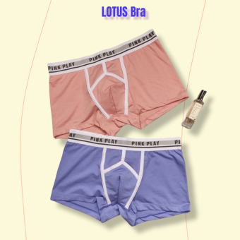 Quần lót nam boxer K3 quần sịp nam dạng đùi quần lót nam Pink Play chất liệu cao cấp