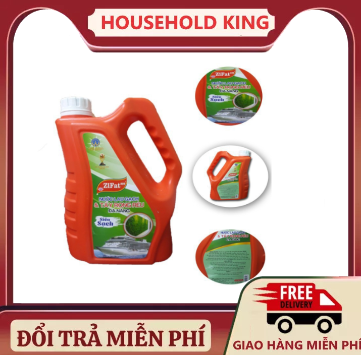 Nước lau gạch và tẩy rong rêu sẩn nhà ngoài hiên đa năng 2l - tẩy cũ thành mới