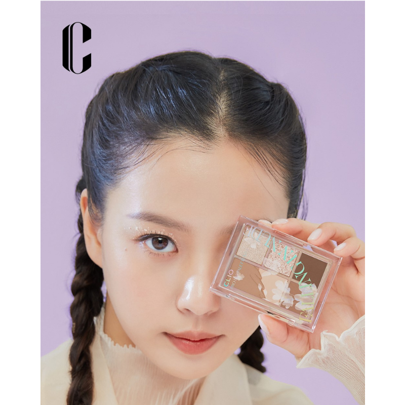 Gambar CLIO Pro Eye Palette Mini (Bloom In The Shell Limited Edition) [2 Shades To Choose]