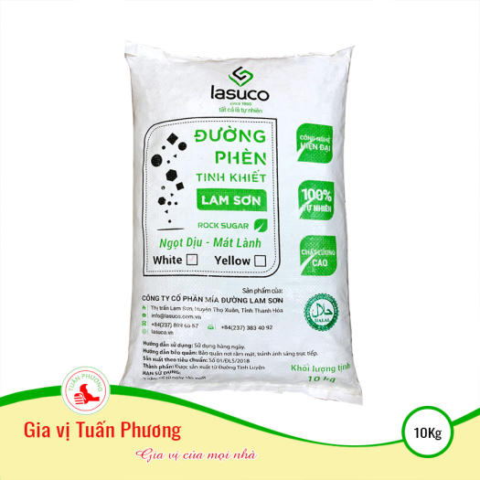 Đường Phèn Hạt Lam Sơn ( Bao 10kg )