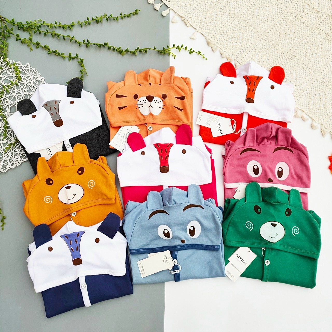 Áo Choàng Chống Nắng Tránh Gió Xuân Hè Kiểu Cánh Dơi Cotton Cho Bé Yêu