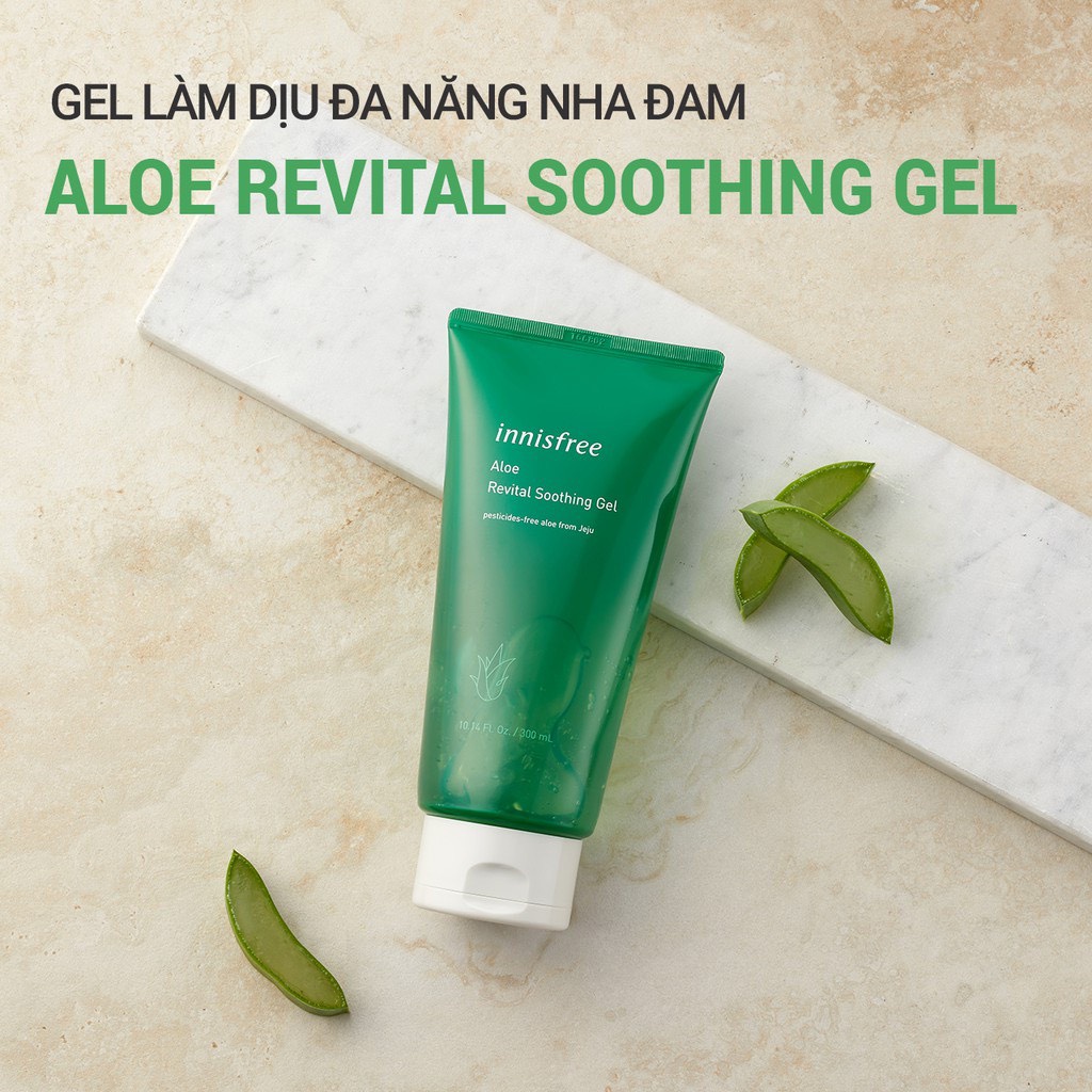 ￼💦💦 gel lô hội giữ ẩm đa năng innisfree aloe revital soothing gel 💦💦