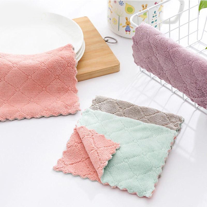 Combo 2 Khăn lau bếp đa năng 2 mặt siêu thấm