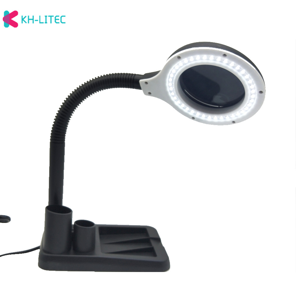 10X Magnifying Glass with Light Lighted Magnifying Glass Magnifying Lamp 3  Color 72 LEDs for Close