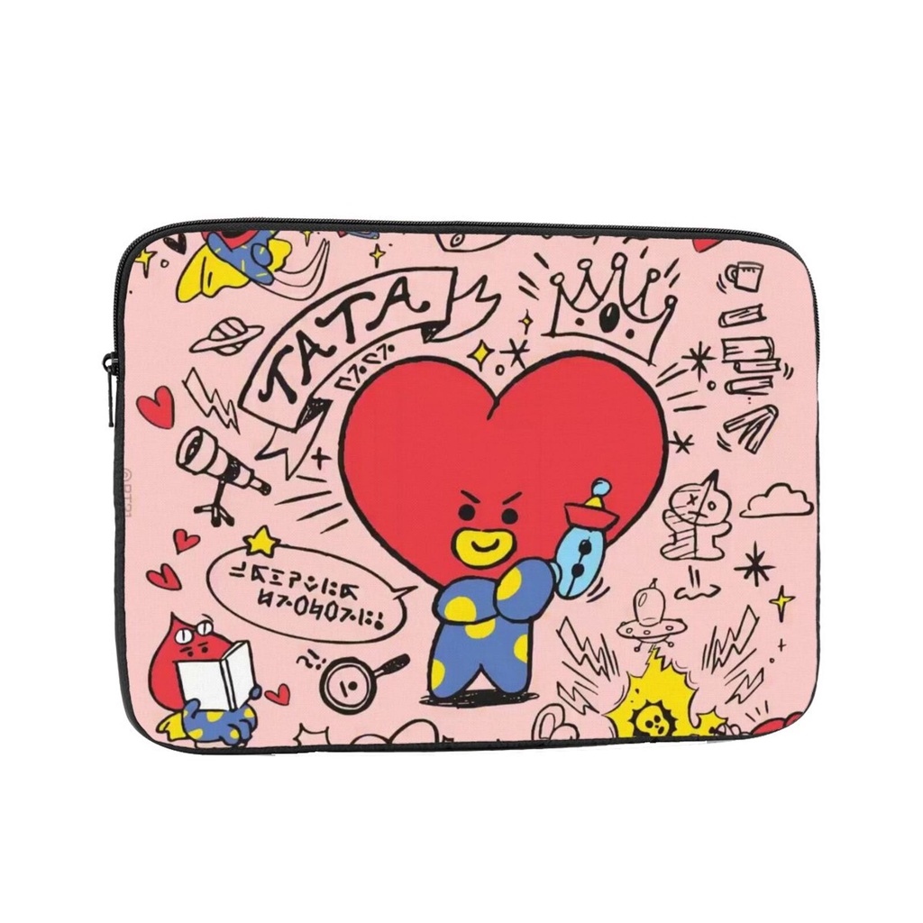 Bt21 Official Bt21 Laptop Sleeve Tas Laptop BT21 Bordir Pirnting