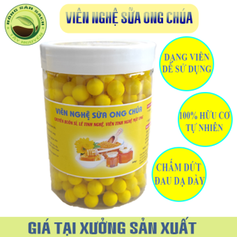 1kg ( 2 hộp) Viên tinh bột nghệ mật ong - Viên nghệ sữa ong chúa - Viên nghệ mật ong - Nông sản sach Tây Nguyên