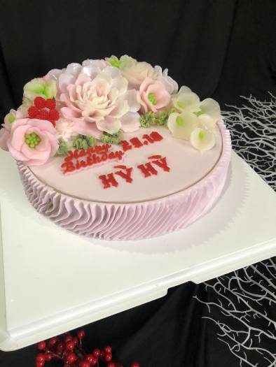 Bánh  sinh Nhật rau câu  Có nhiều vị cho khách lựa chọn size 22