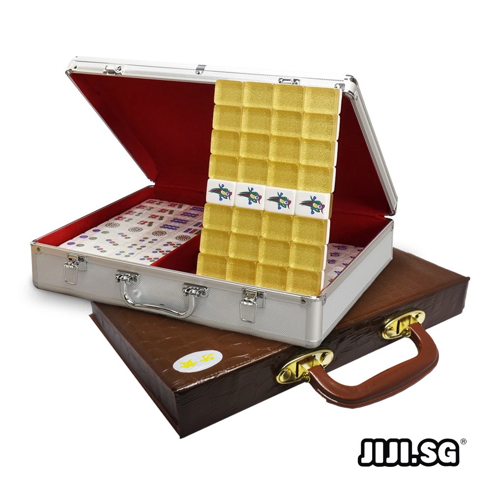 WSA Luxurious Singapore Mahjong Set (Metallic Gold) – When