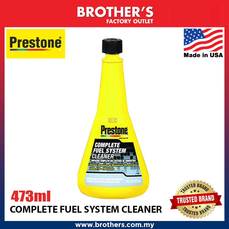 Prestone® Complete Fuel System Cleaner 473ml Made In USA High Quality
