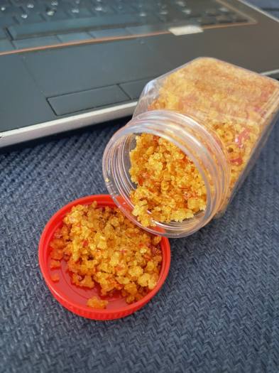 Hủ 100gr muối ớt chấm trái cây siêu cay Tây Ninh