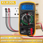 XL830L Multimeter - Handheld Voltmeter, Ammeter, Ohm Current Tester