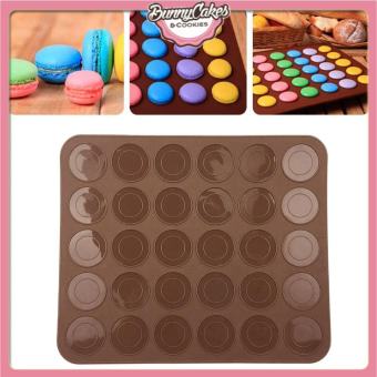 Khuôn Silicon Làm Bánh Macaron 30/48 Lỗ