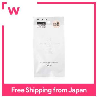MISSHA M Cushion Foundation (Matte) Refill No.21 Light Skin Tone (15g)