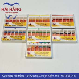 Côn Gutta Percha Pearl Endopia