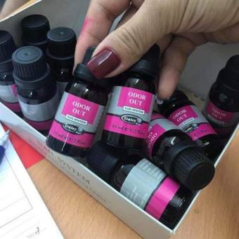Chai khử mùi lưu huỳnh Odor Out - Dung dịch khử mùi ngành Nail chuyên dụng