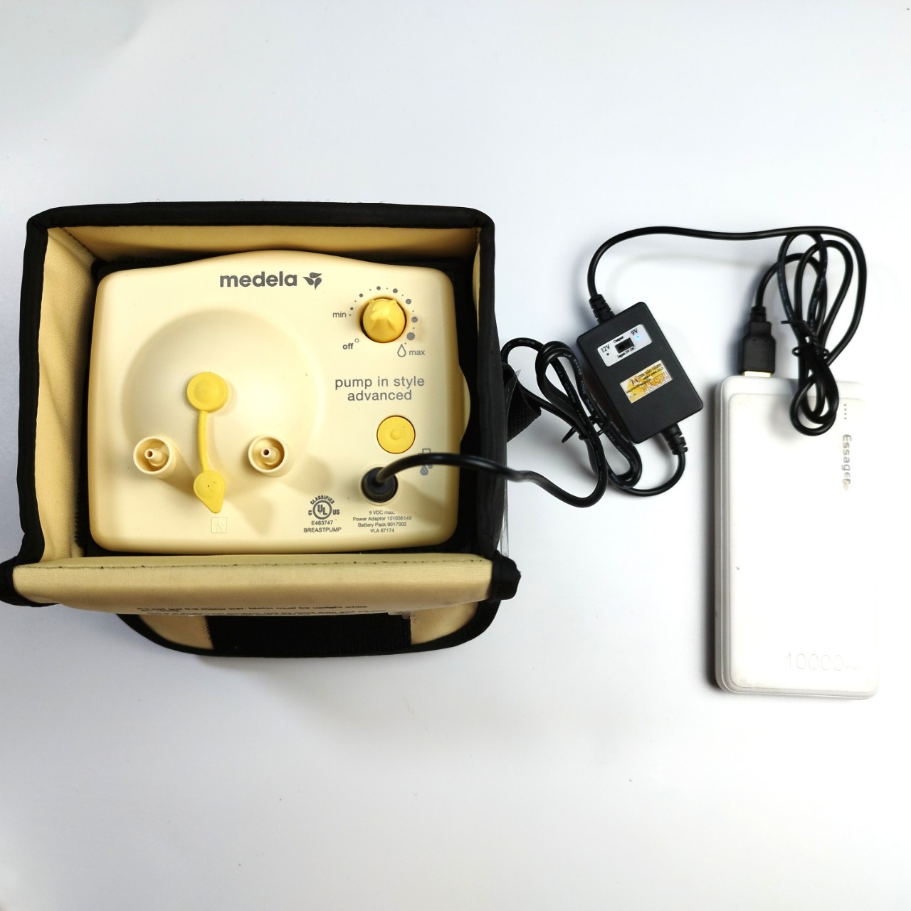 Dây cáp kết nối máy hút sữa và pin sạc dự phòng - Dùng cho máy hút sữa Medela Pump, Medela Freestyle, Medela Swing Maxi, Medela Sonata