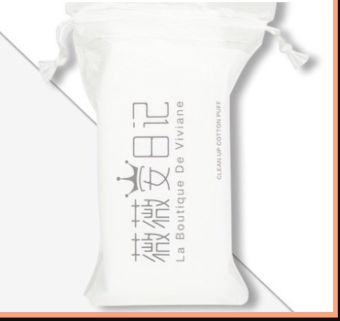 Bông tẩy trang 100% cotton, bông tẩy trang cotton 50 miếng