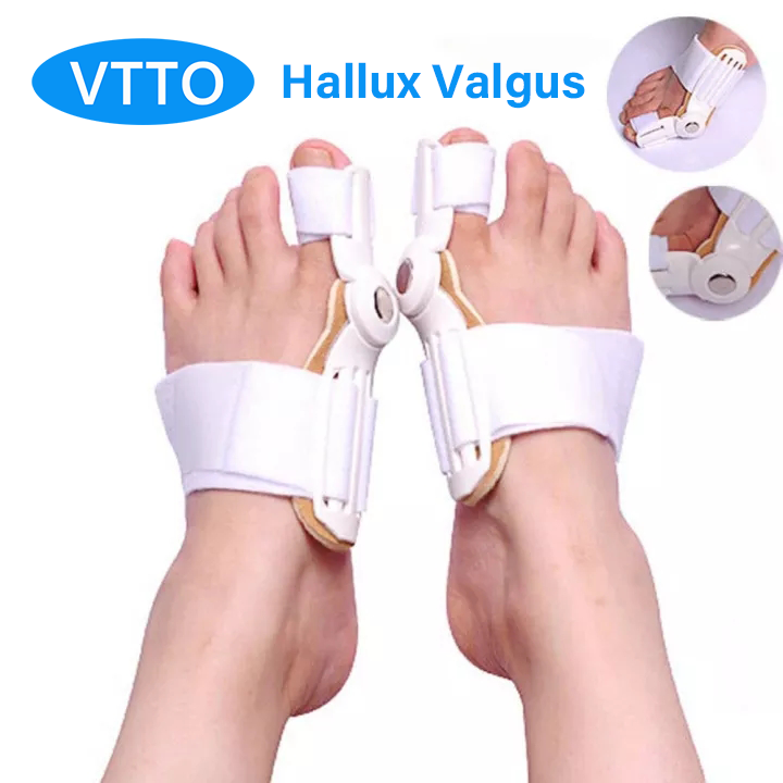 VTTO 2 Cái Xương Lớn Toe Bunion Nẹp Thẳng Corrector,Foot Pain Relief Hallux Valgus Chăm Sóc Chân Protector Chăm Sóc Chân Công Cụ