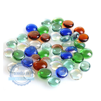 Sỏi thủy tinh 100g trang trí hồ cá