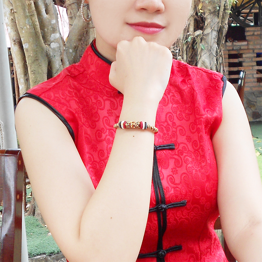 Vòng Tay May Mắn, Vòng Tay Handmade DIY Dây Vải Chỉ Ngũ Sắc [Ngũ Sắc Bình An] - Quà Tặng Lễ Tình Nhân 14-2, Quốc Tế Phụ Nữ 8-3, Thất Tịch 7-7, Phụ Nữ Việt Nam 20-10